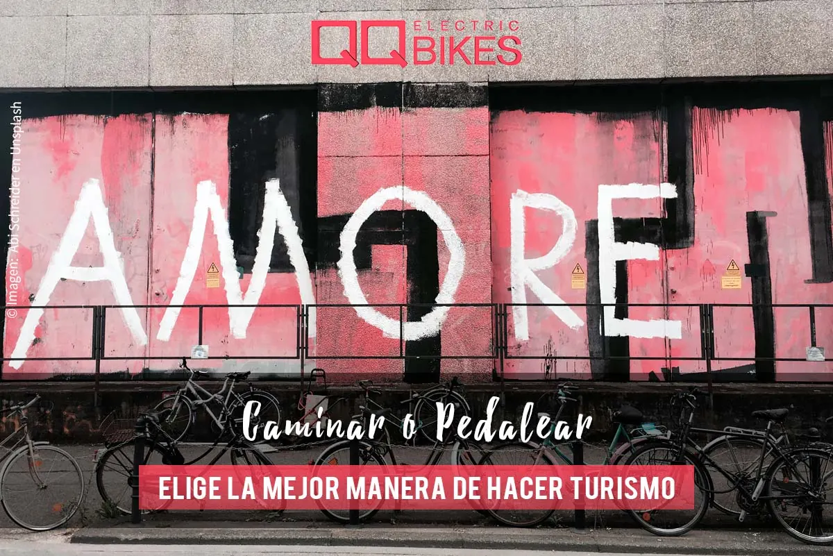 Caminar o pedalear: elige la mejor manera de hacer turismo
